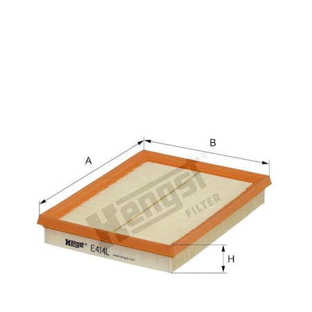 Hengst Air Filter, E414L E414L